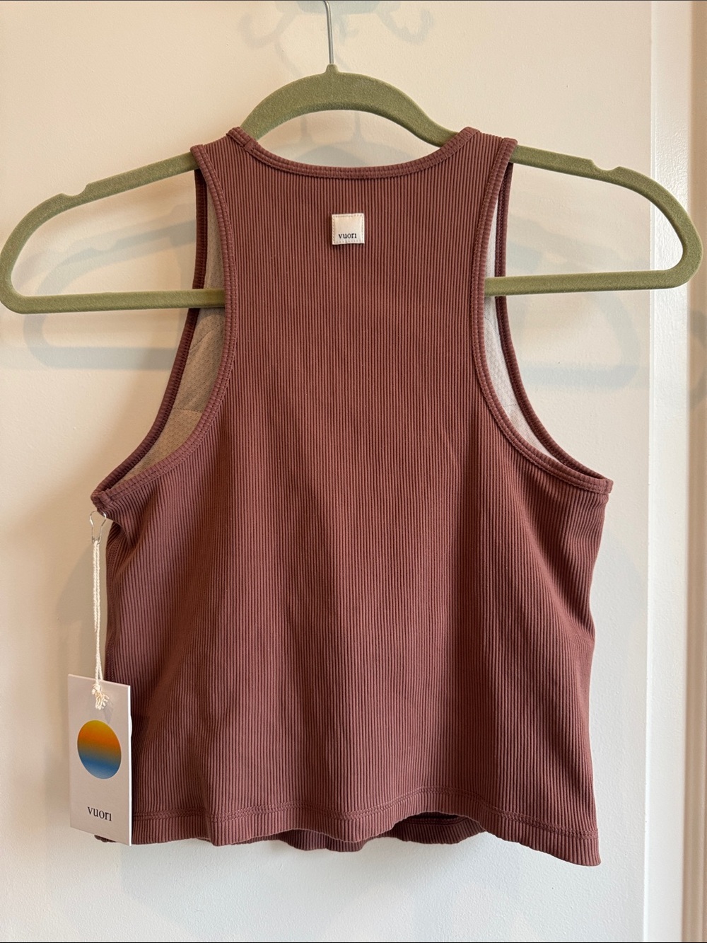 Vuori Pose Plyo Tank Terracotta Women’s Size Medium - Picture 5 of 7